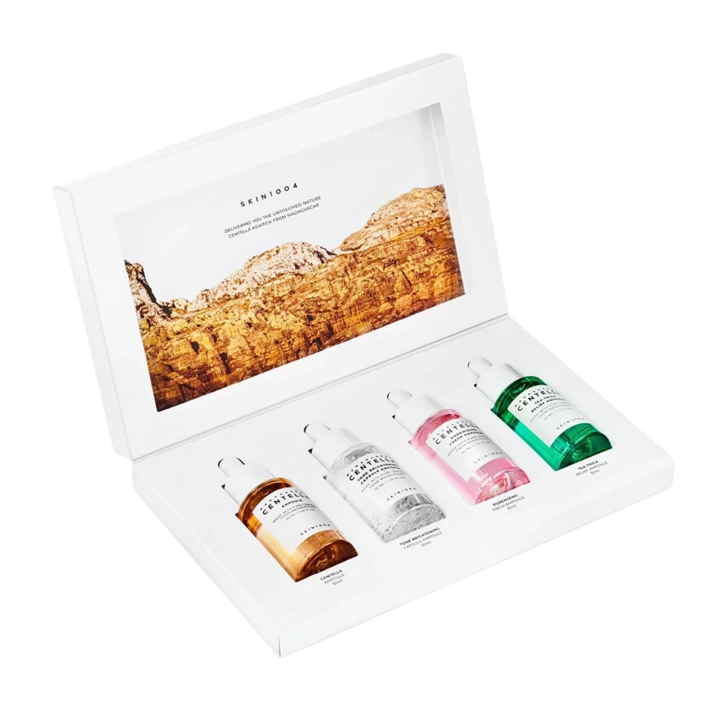 SKIN1004 - Madagascar Centella Ampoule Kit 4 x 30 ml på KICKS.no
