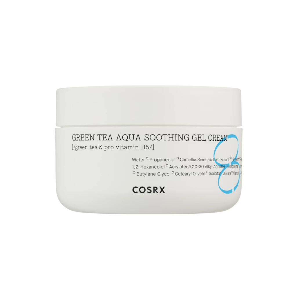 COSRX - Hydrium Green Tea Aqua Soothing Gel Day Cream 50 mlosoitteessa Kicks.fi