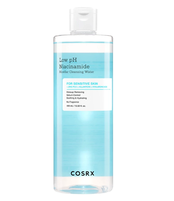 COSRX - Low pH Niacinamide Micellar Cleansing Water 400 ml på KICKS.se