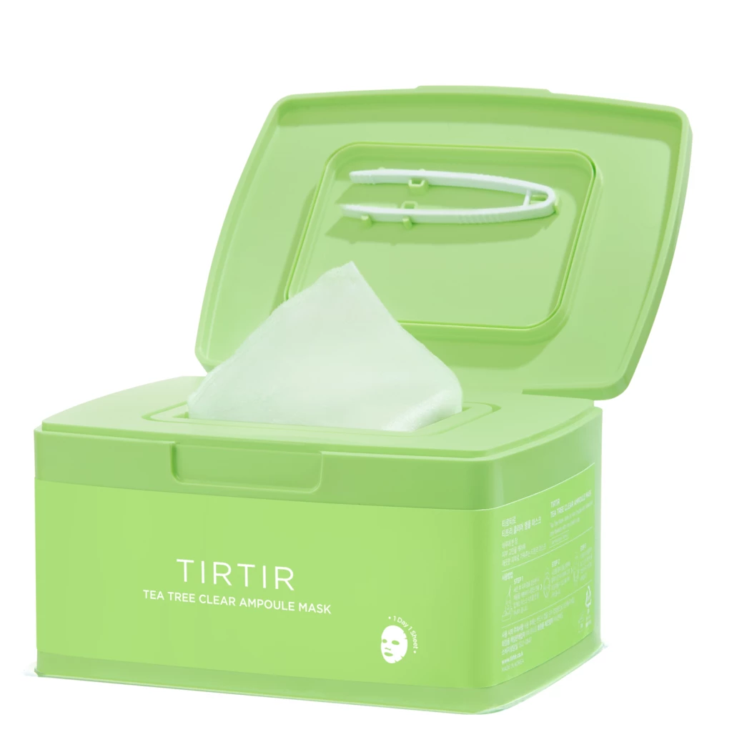 TIRTIR - Tea Tree Clear Ampoule Mask på KICKS.no