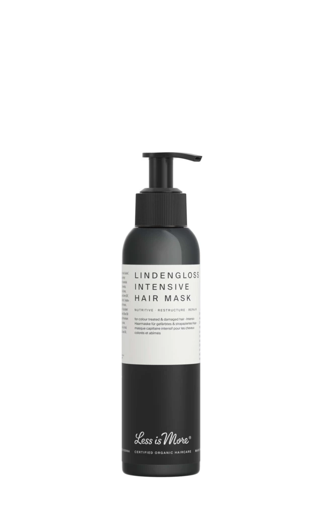 Less Is More - Organic Lindengloss Intensive Hair Mask 150 ml på KICKS.no