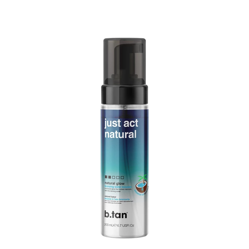 b.tan - Just Act Natural Self Tan Mousse 200 ml på KICKS.se