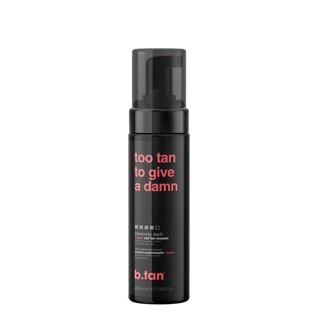 b.tan - Too Tan To Give A Damn Self Tan Mousse 200 ml på KICKS.se