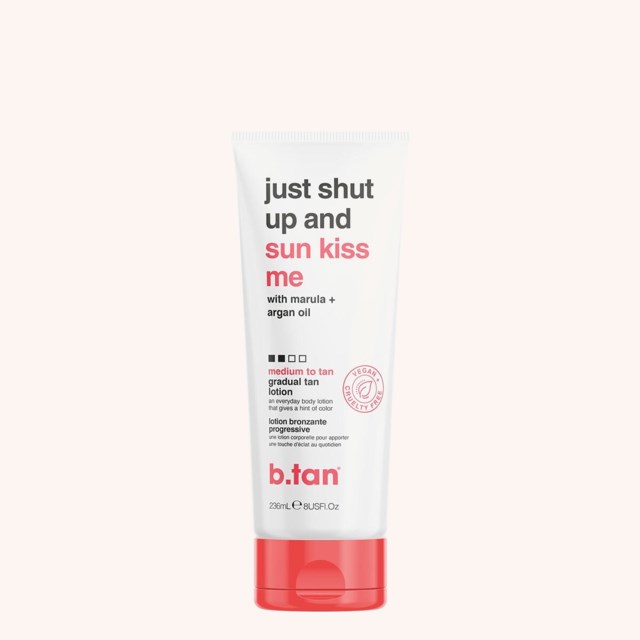 Just Shut Up & Sunkiss Me Gradual Tan Lotion 236 ml Just Shut Up & Sunkiss Me Gradual Tan Lotion 236 ml