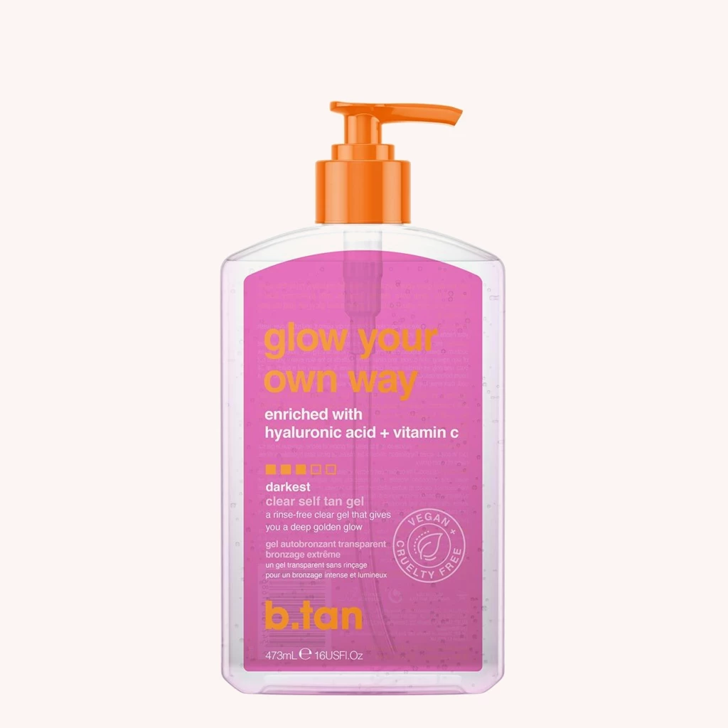 Glow Your Own Way Clear Self Tan Gel 473 ml