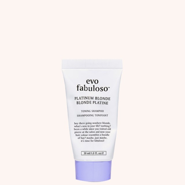 Fabuloso Platinum Blonde Toning Shampoo 30 ml