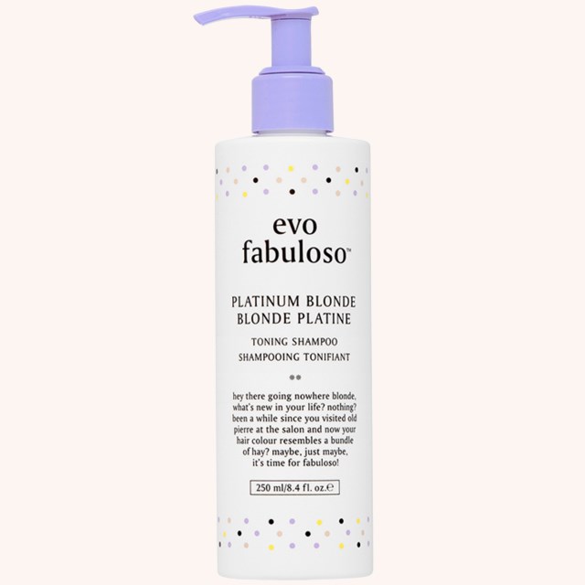 Fabuloso Platinum Blonde Toning Shampoo 250 ml