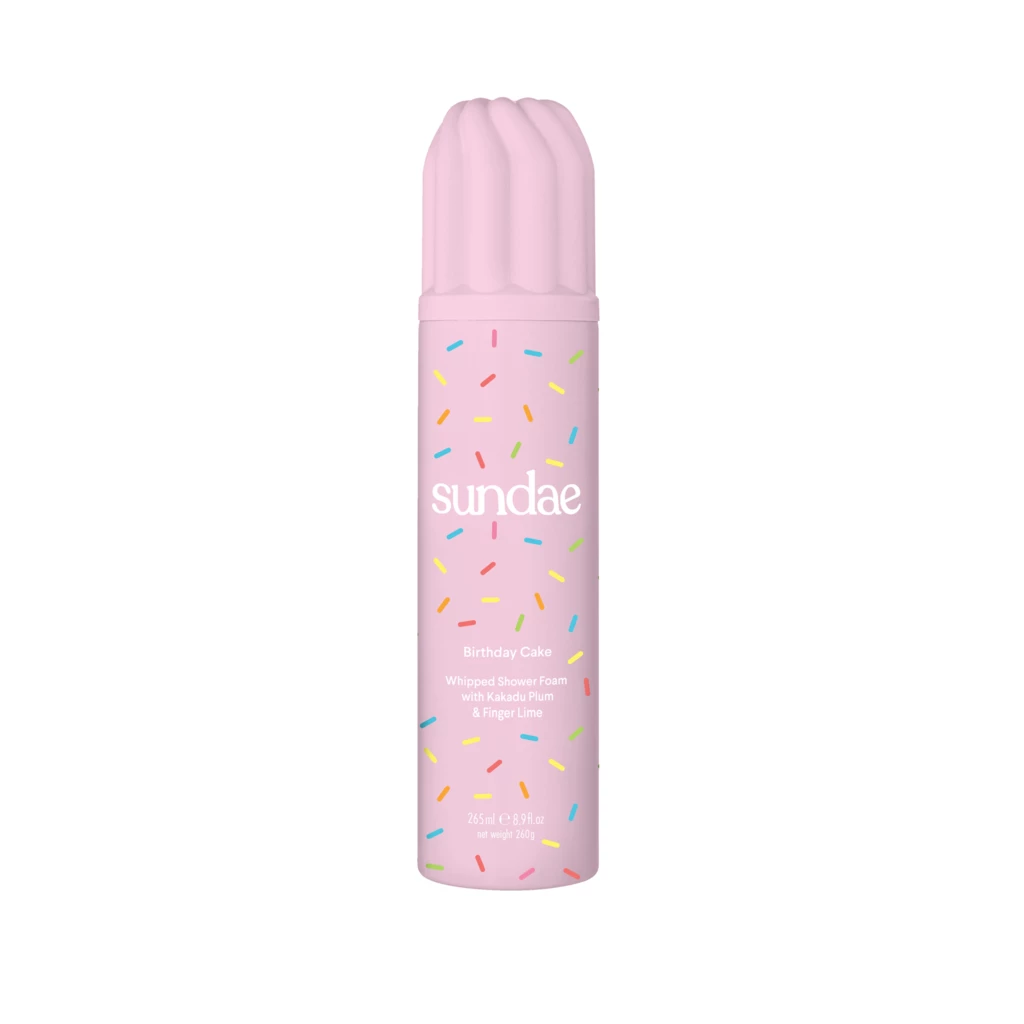 Sundae Body - Birthday Cake Foaming Body Wash 265 ml på KICKS.no
