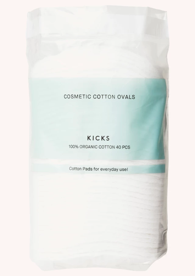 Organic Cotton Oval Pads 40 pcs Organic Cotton Oval Pads 40 pcs